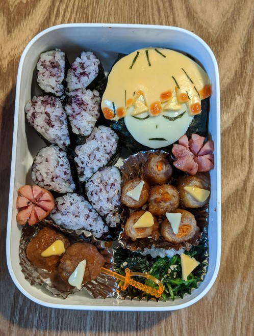 簡単キャラ弁 鬼滅の刃 善逸 レシピ 作り方 By イチゴ大福丸 クックパッド 簡単おいしいみんなのレシピが376万品