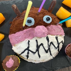 ばいきんまんケーキ レシピ 作り方 By Risa松 クックパッド