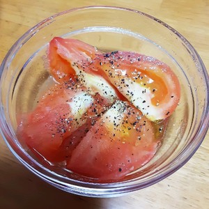 ホットトマト レンジで簡単 レシピ 作り方 By 雨吉 あめきち クックパッド 簡単おいしいみんなのレシピが354万品