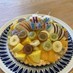 2歳の誕生日☆簡単フルーツタルト☆ケーキ
