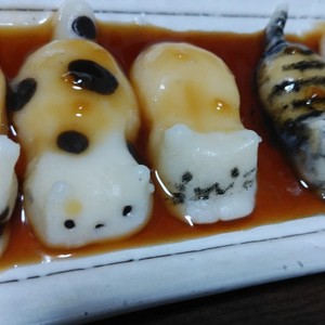 猫のみたらし団子 みたらしにゃんこ レシピ 作り方 By きゃらマキ クックパッド 簡単おいしいみんなのレシピが366万品