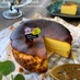 ラム香るカボチャバスク風チーズケーキ