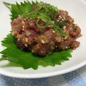 カツオのなめろう レシピ 作り方 By クックgonbao クックパッド 簡単おいしいみんなのレシピが361万品