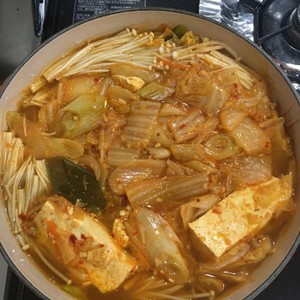 ねぎだくキムチ鍋 レシピ 作り方 By ぱんちまゆみ クックパッド