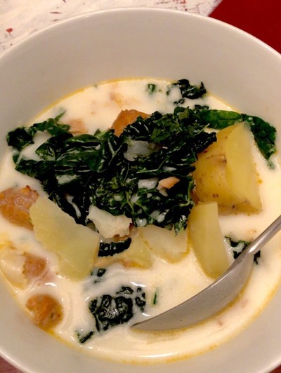 簡単ズッパトスカーナのレシピ