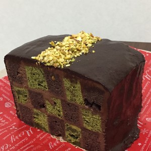 鬼滅クッキング 抹茶とココアの市松ケーキ レシピ 作り方 By Minly3 クックパッド