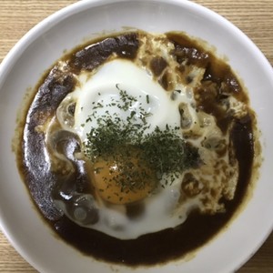 見た目もかわいい 卵のっけカレー レシピ 作り方 By マイサイズ クックパッド 簡単おいしいみんなのレシピが352万品