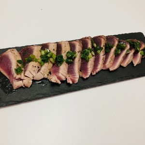 まぐろステーキのわさびソース レシピ 作り方 By ザビたん クックパッド