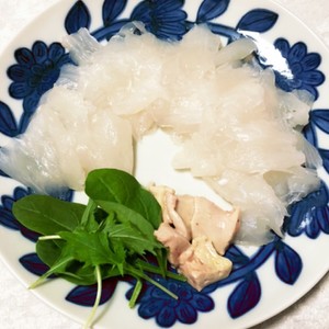 かわはぎの刺身を肝で食べてみよう レシピ 作り方 By 戦うコックサン クックパッド 簡単おいしいみんなのレシピが368万品