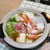 冷凍蟹でカニ鍋♡お出汁が美味しい