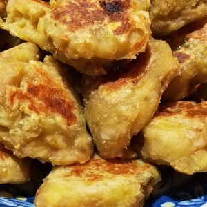 さつまいもとバナナのおやき 離乳食後期 レシピ 作り方 By Pupu クックパッド 簡単おいしいみんなのレシピが358万品