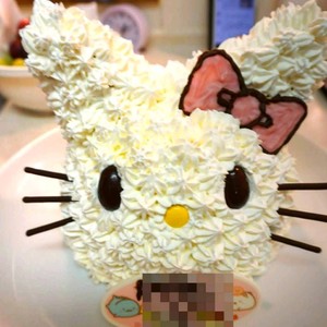 ボールでキティちゃんの立体キャラケーキ レシピ 作り方 By みきぐま クックパッド 簡単おいしいみんなのレシピが353万品