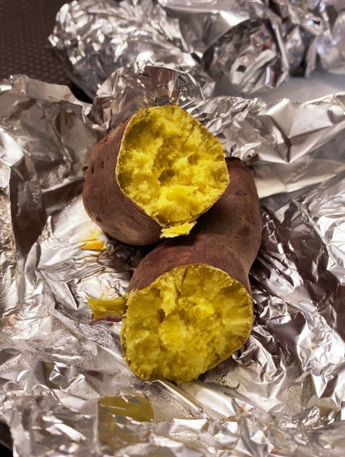 ミニサイズ安納芋で焼き芋 魚焼きグリル のつくれぽ クックパッド 簡単おいしいみんなのレシピが375万品