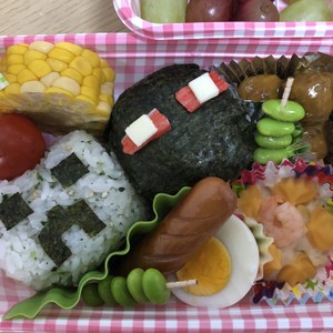 マインクラフト キャラ弁 簡単小学生男子 レシピ 作り方 By くたんまま クックパッド 簡単おいしいみんなのレシピが361万品