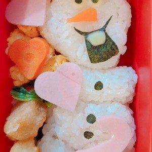 簡単かわいいアナ雪 オラフ キャラ弁 レシピ 作り方 By Momo クックパッド 簡単おいしいみんなのレシピが358万品