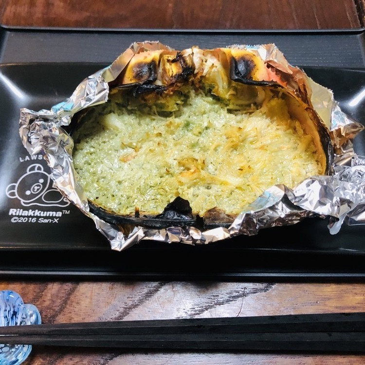 締めに カニ味噌甲羅焼き レシピ 作り方 By ぴのこ クックパッド 簡単おいしいみんなのレシピが366万品