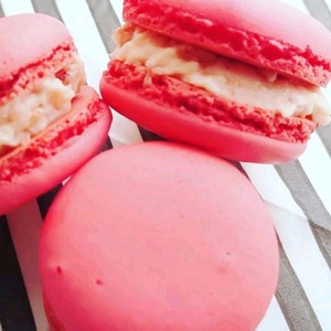 マカロンに イチゴバタークリーム レシピ 作り方 By ばく クックパッド