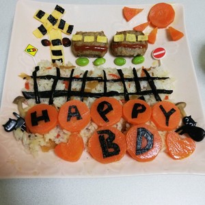 電車好きの誕生日プレート 2歳 レシピ 作り方 By Chiiにゃん クックパッド 簡単おいしいみんなのレシピが354万品