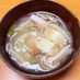 白だしで簡単。カニカマえのき豆腐のスープ