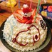 誕生日・クリスマスに☆簡単ドームケーキ。
