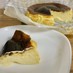 塩バニラ味♡バスク風チーズケーキ