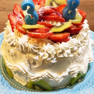 スライスいちごのデコレーションケーキ レシピ 作り方 By りょかまま クックパッド 簡単おいしいみんなのレシピが355万品