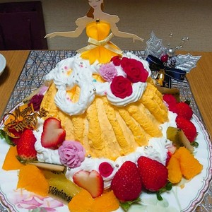ディズニードールケーキ美女と野獣 レシピ 作り方 By ピンクナパージュ クックパッド 簡単おいしいみんなのレシピが353万品