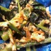 小松菜と卵のオイマヨ炒め