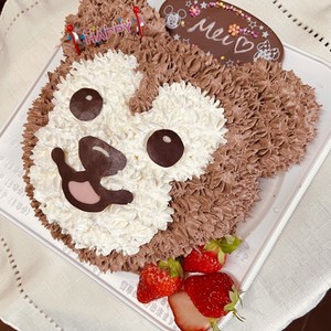 可愛い ダッフィーの立体ケーキ レシピ 作り方 By ピクとも クックパッド