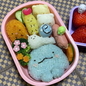 すみっコぐらしキャラ弁とかげとにせつむりのつくれぽ クックパッド 簡単おいしいみんなのレシピが358万品