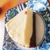 2層が可愛い♡ブラウニーチーズケーキ