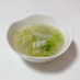 3分煮るだけ☆鶏挽肉と白菜の春雨スープ