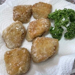 誰もがお肉と間違える もうかさめの唐揚げ レシピ 作り方 By Hmaruuo クックパッド 簡単おいしいみんなのレシピが354万品