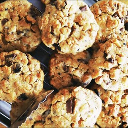 グラノーラ M&M クッキー レシピ