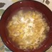 コーンとたまごの中華スープ