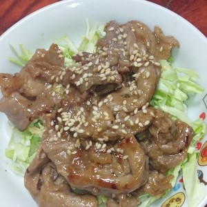 qにも 特製だれ漬け 豚こま焼肉 レシピ 作り方 By ほっこり の クックパッド