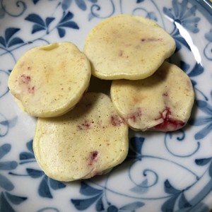 離乳食手づかみ いちごのパンケーキ風 レシピ 作り方 By 桃のやさしい薫り クックパッド 簡単おいしいみんなのレシピが366万品