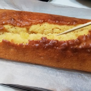 生焼けパウンドケーキ 再生 レシピ・作り方 by あきのすけー 