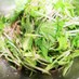 水菜とえのき茸のナムル