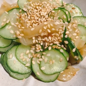くらげときゅうりの酢の物 レシピ 作り方 By 塩じゃけ クックパッド 簡単おいしいみんなのレシピが371万品