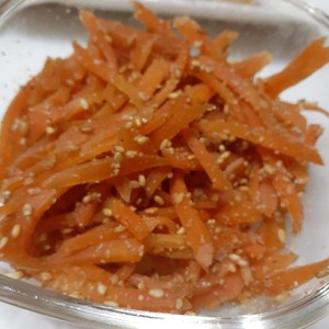 レンジで作る人参のきんぴら風 レシピ 作り方 By ちょこ ちょこ クックパッド 簡単おいしいみんなのレシピが366万品