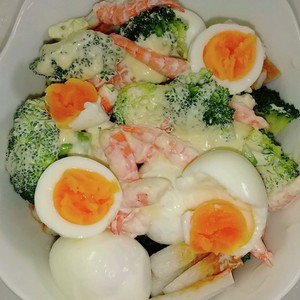 オリジン弁当風 エビ卵ブロッコリーサラダ レシピ 作り方 By Imocooking クックパッド 簡単おいしいみんなのレシピが354万品
