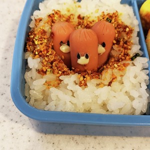 簡単ポケモンキャラ弁 ダグトリオ レシピ 作り方 By いっちいicchi クックパッド 簡単おいしいみんなのレシピが350万品