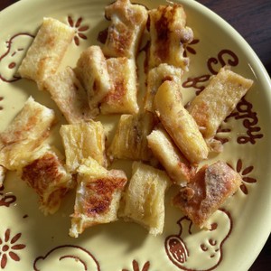 離乳食中期 後期 バナナフレンチトースト レシピ 作り方 By 美人になるレシピ クックパッド 簡単おいしいみんなのレシピが351万品