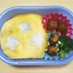 【簡単】キャラ弁 花柄 薄焼き卵