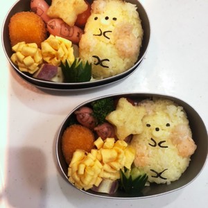 すみっコぐらしのキャラ弁 ねこ レシピ 作り方 By Meiyuina クックパッド 簡単おいしいみんなのレシピが352万品