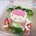 『誕生日♡ケーキ』キャラ弁♡プレートに