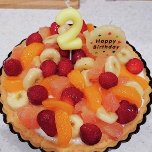 2歳の誕生日 簡単フルーツタルト ケーキ レシピ 作り方 By あっくんmama16 クックパッド 簡単おいしいみんなのレシピが354万品