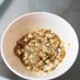 簡単5分離乳食中期の納豆と豆腐とお麩