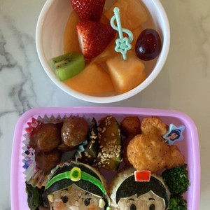 ツムツム アラジンとジャスミン弁当 レシピ 作り方 By Chami558 クックパッド 簡単おいしいみんなのレシピが369万品